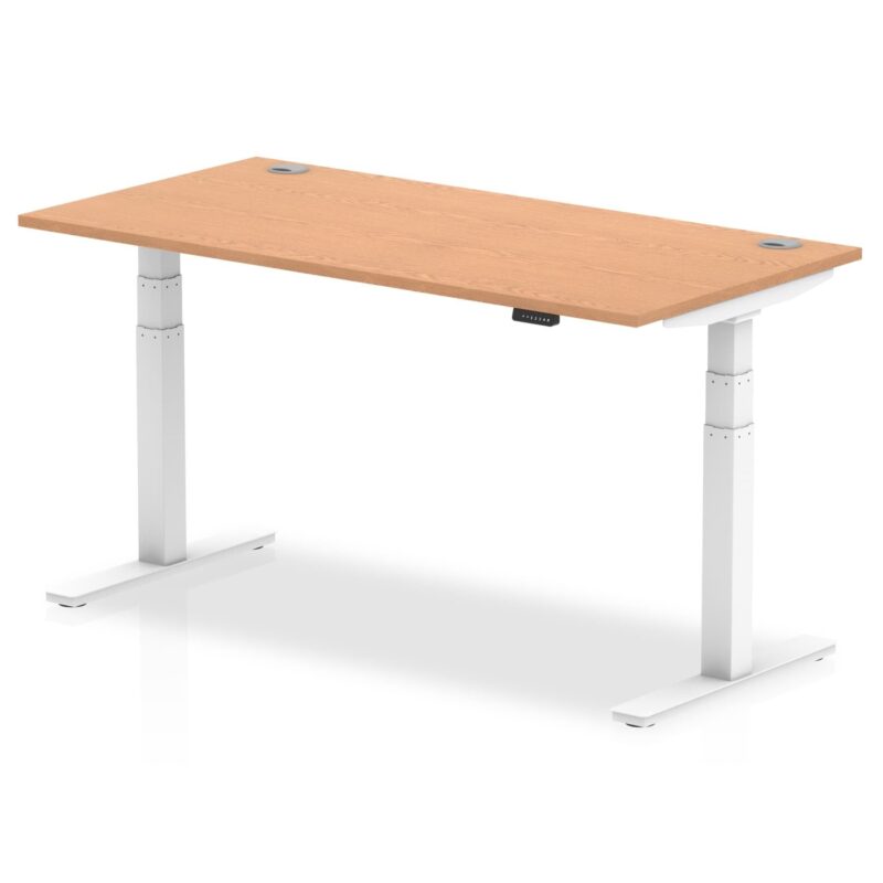 Air Height Adjustable Desk With Cable Ports - Image 53