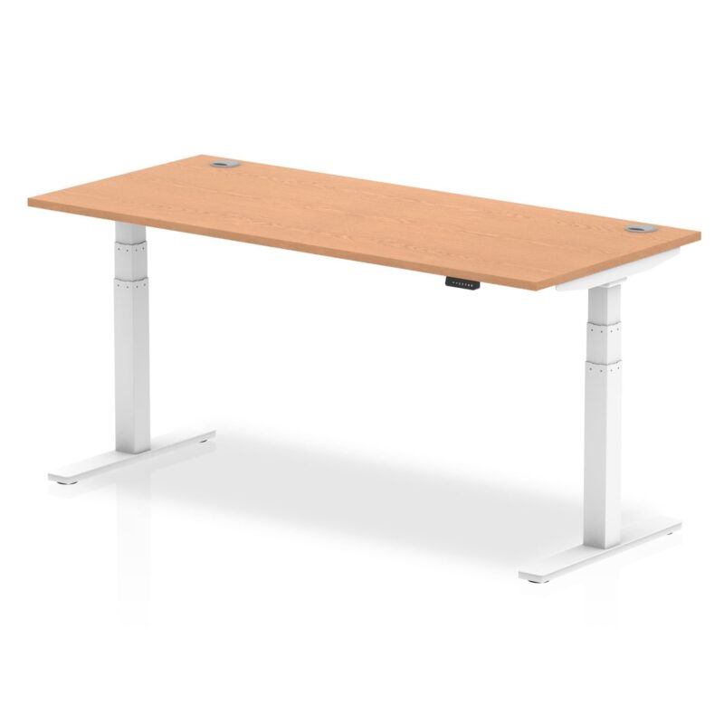 Air Height Adjustable Desk With Cable Ports - Image 71