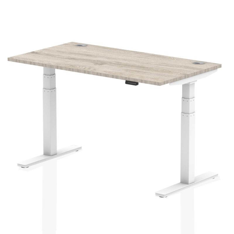 Air Height Adjustable Desk With Cable Ports - Image 25