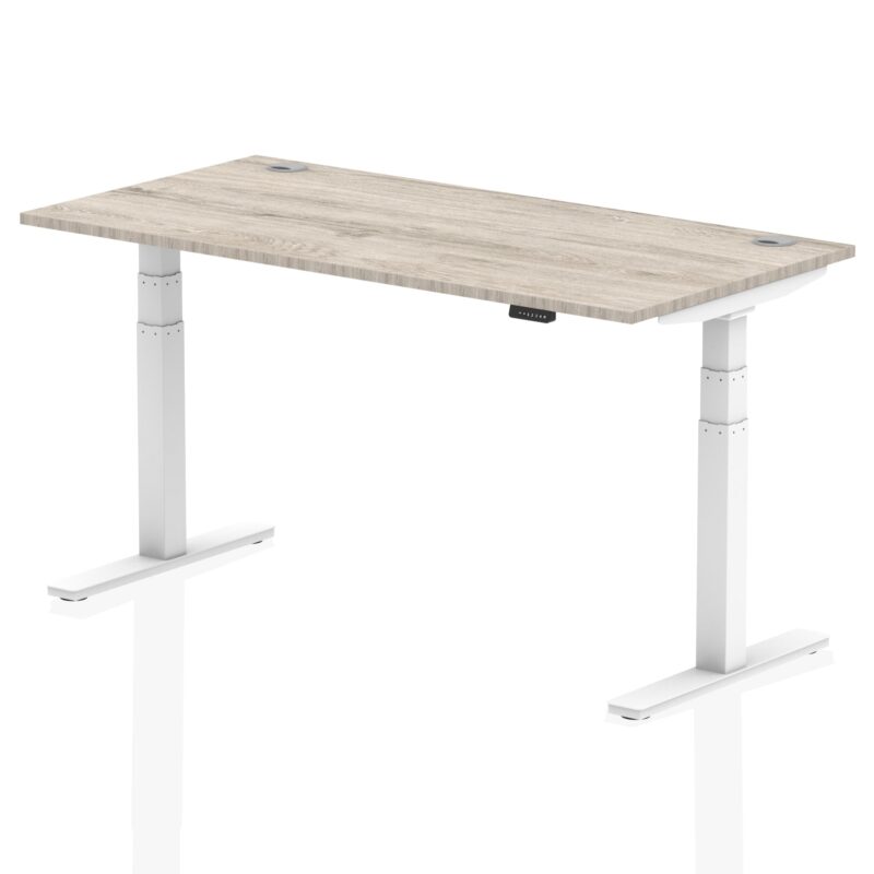 Air Height Adjustable Desk With Cable Ports - Image 47