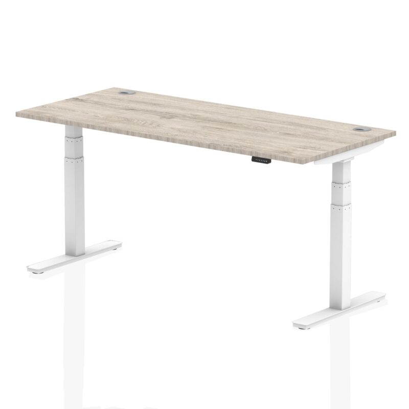 Air Height Adjustable Desk With Cable Ports - Image 65