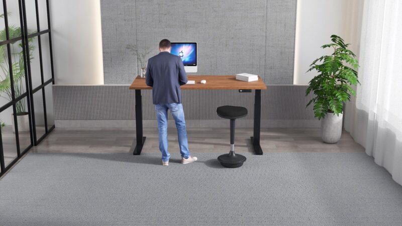 Air Height Adjustable Desk without Cable Ports - Image 86