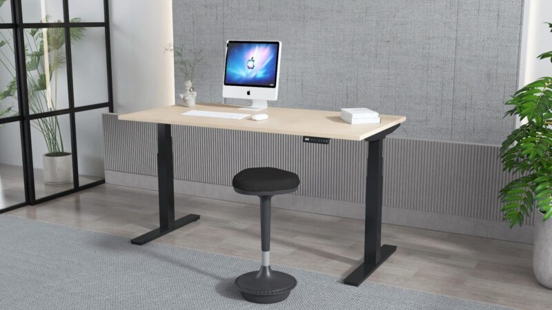 Air Height Adjustable Desk without Cable Ports - Image 79