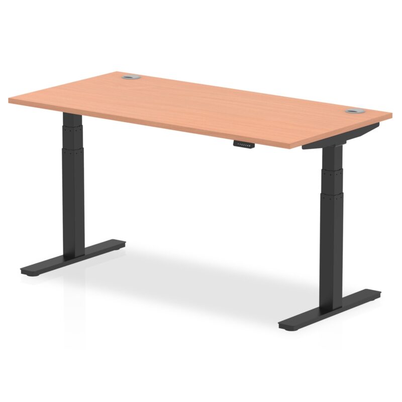Air Height Adjustable Desk With Cable Ports - Image 42