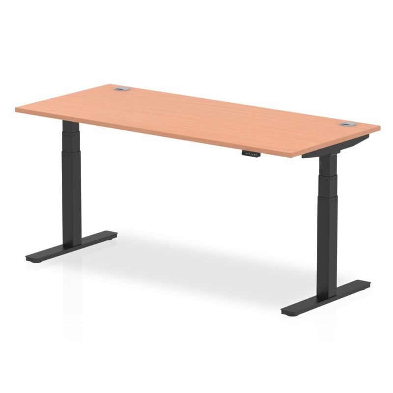 Air Height Adjustable Desk With Cable Ports - Image 60