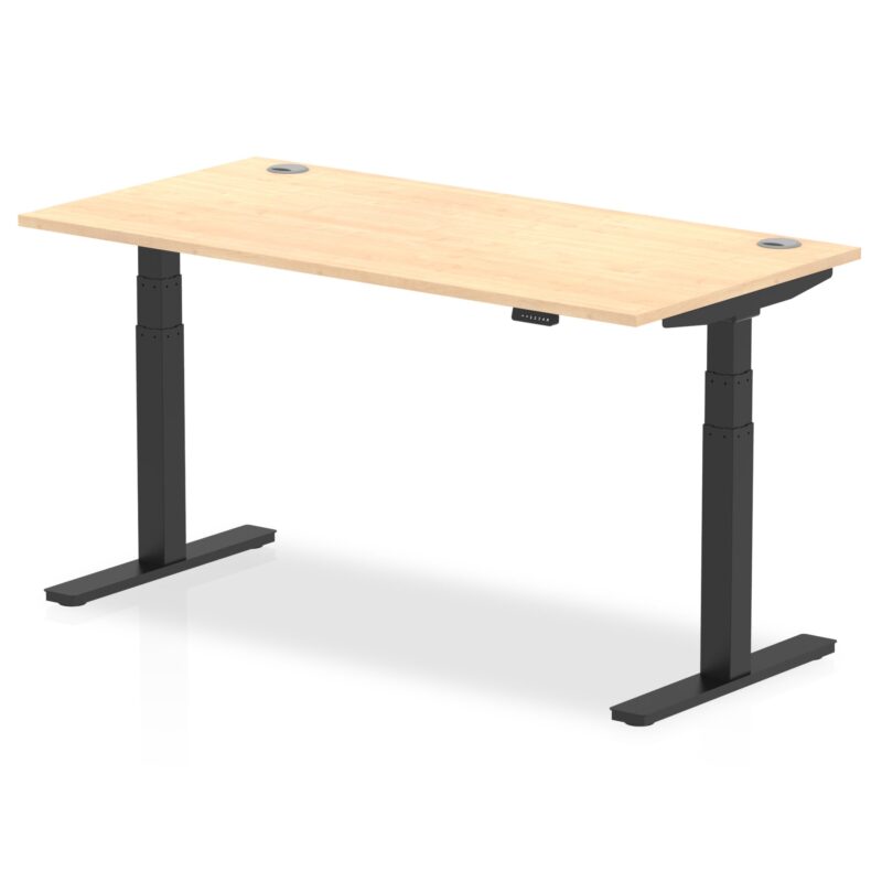 Air Height Adjustable Desk With Cable Ports - Image 48