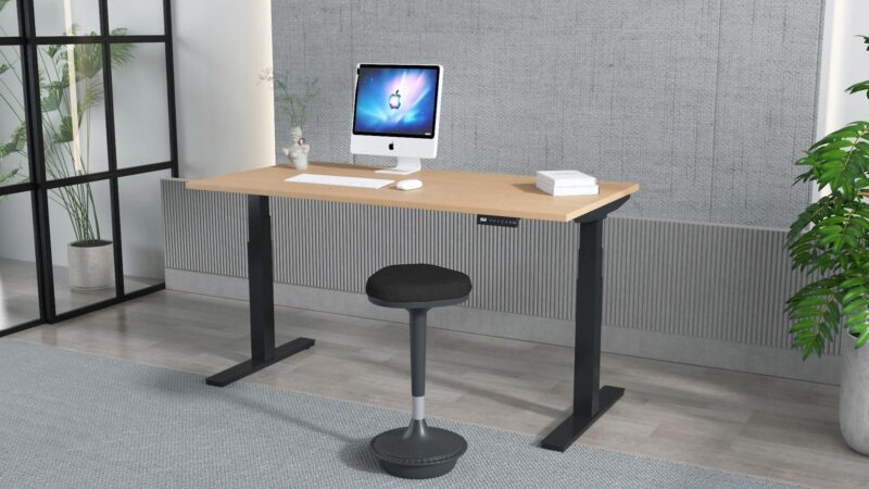 Air Height Adjustable Desk without Cable Ports - Image 83