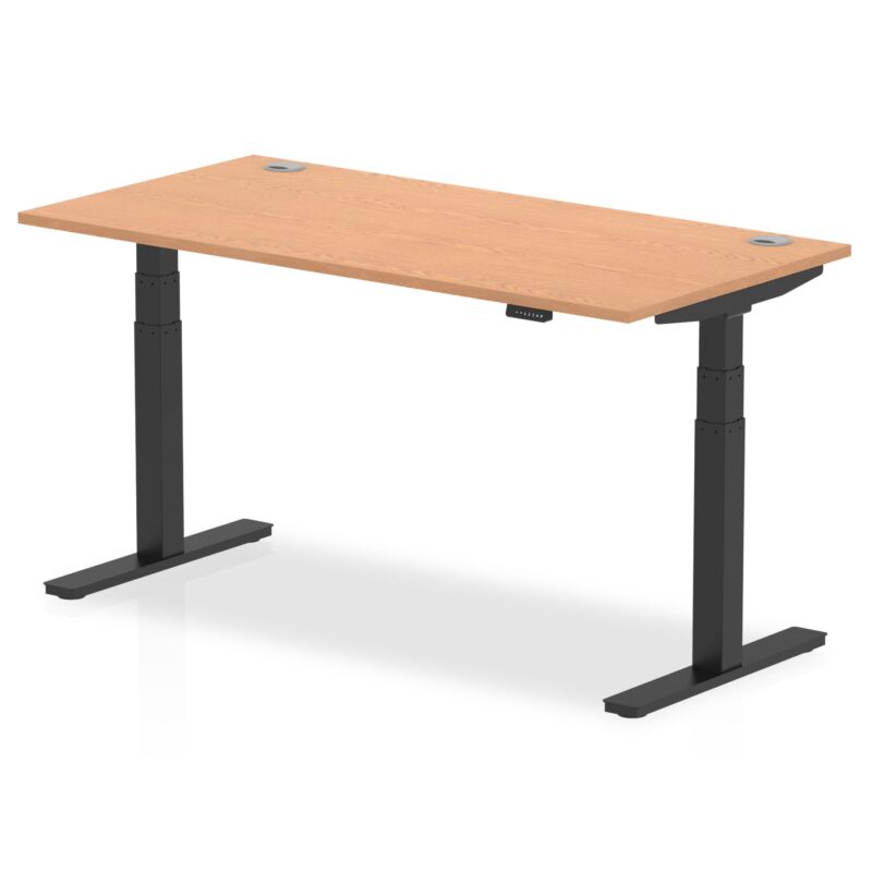 Air Height Adjustable Desk With Cable Ports - Image 51