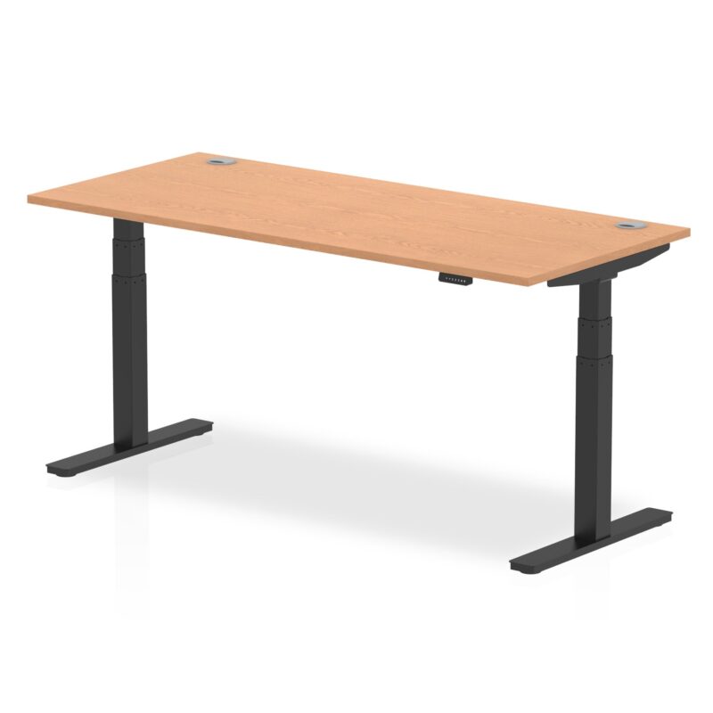 Air Height Adjustable Desk With Cable Ports - Image 69