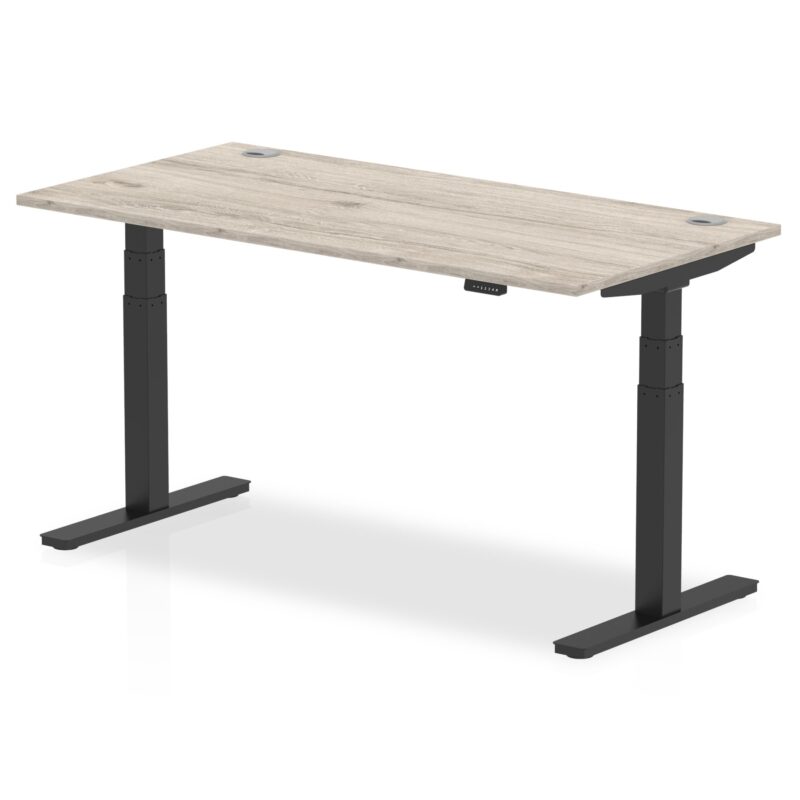 Air Height Adjustable Desk With Cable Ports - Image 45