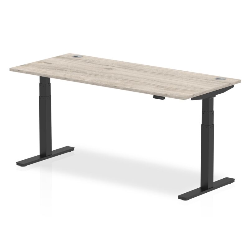 Air Height Adjustable Desk With Cable Ports - Image 63