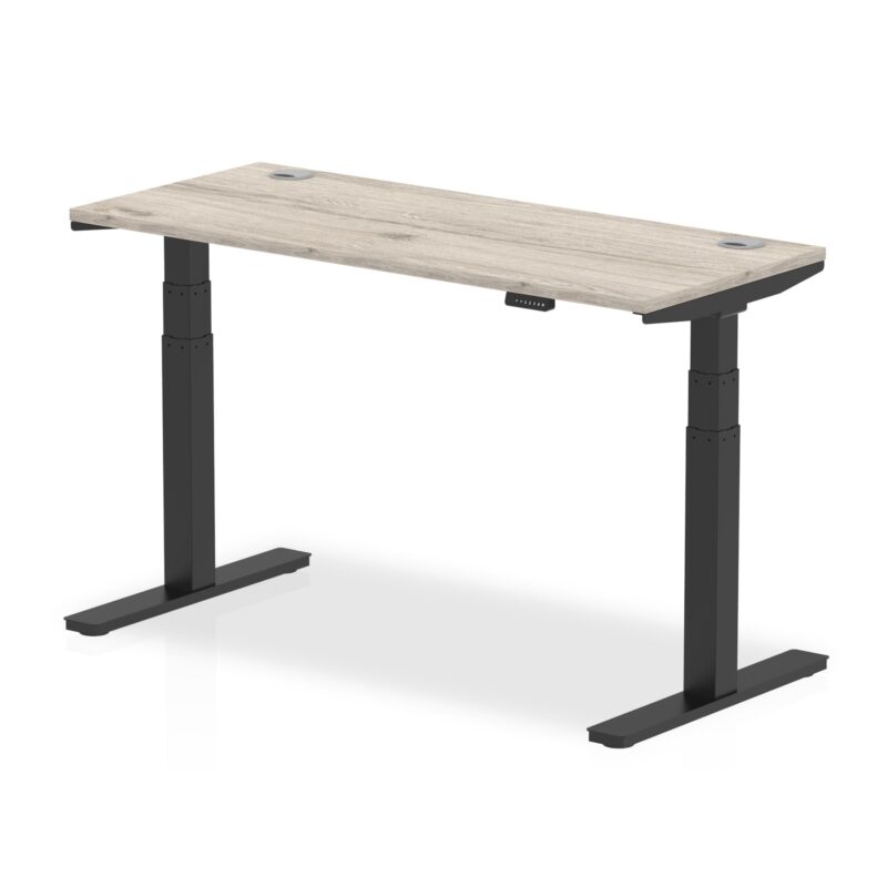 Air Height Adjustable Slimline Desk With Cable Ports - Image 22