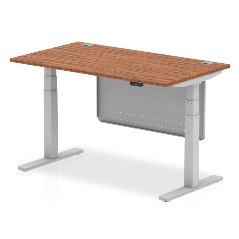 OE - Air Height Adjustable Desk with Cable Ports with Steel Modesty Panel - Image 7