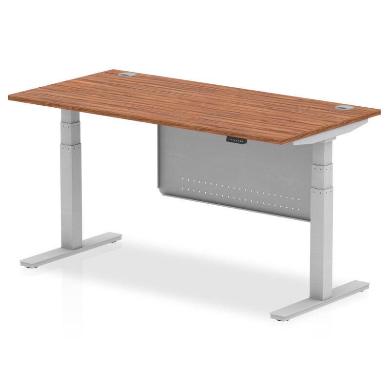 OE - Air Height Adjustable Desk with Cable Ports with Steel Modesty Panel - Image 8
