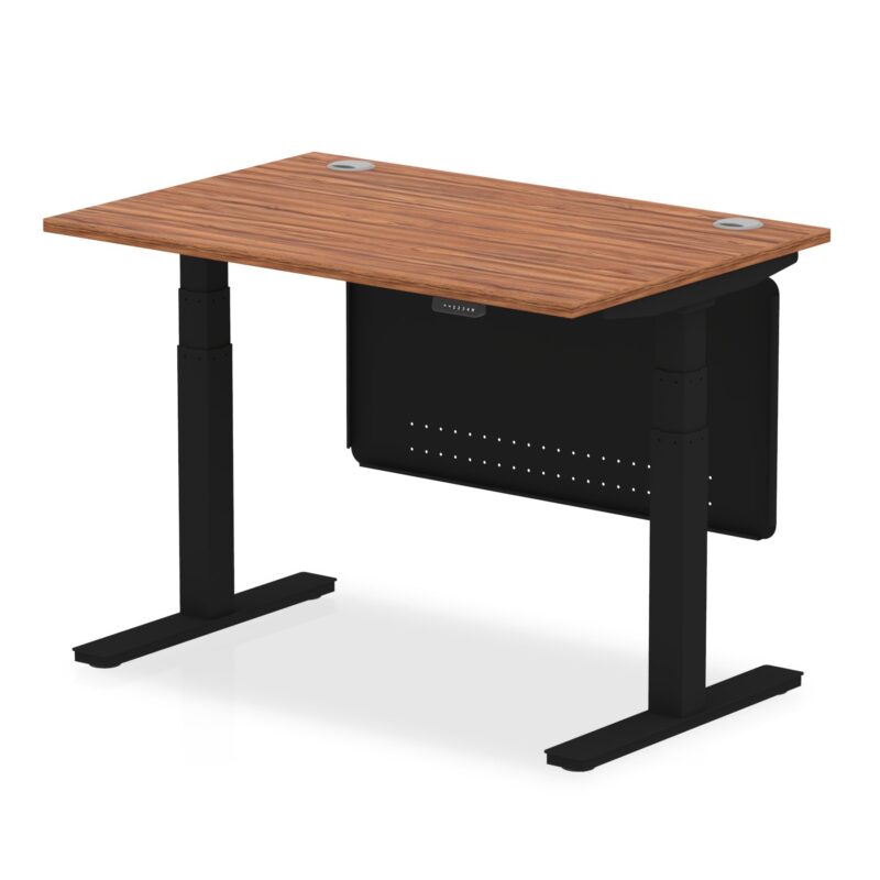 OE - Air Height Adjustable Desk with Cable Ports with Steel Modesty Panel - Image 52