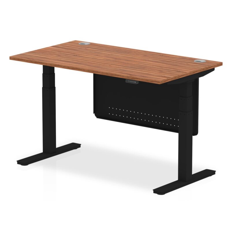 OE - Air Height Adjustable Desk with Cable Ports with Steel Modesty Panel - Image 53
