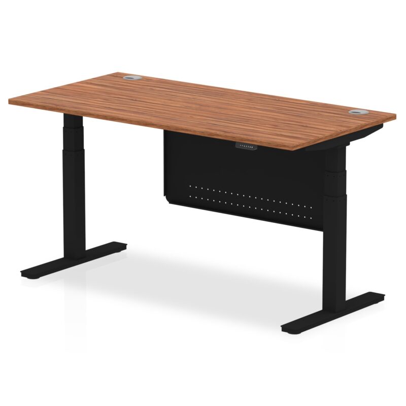 OE - Air Height Adjustable Desk with Cable Ports with Steel Modesty Panel - Image 54