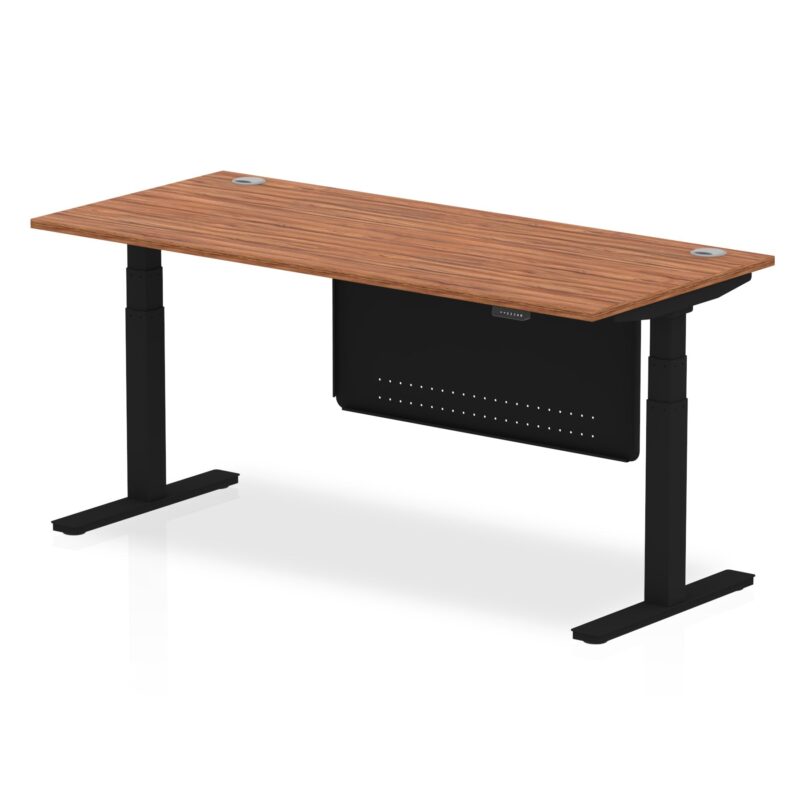 OE - Air Height Adjustable Desk with Cable Ports with Steel Modesty Panel - Image 55