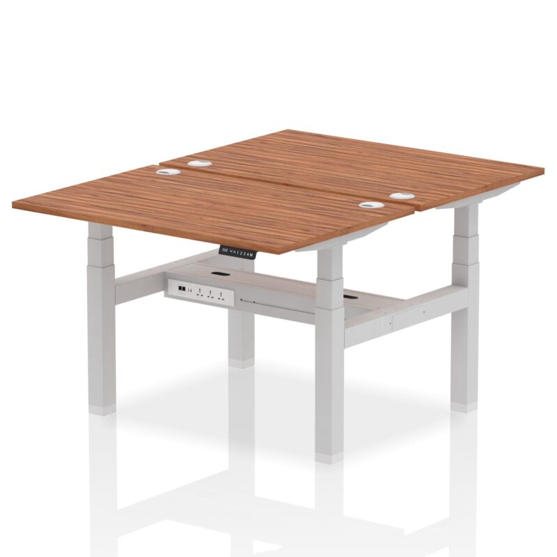 OE - Air Back-to-Back Height Adjustable Bench Desk - 2 Person - Image 14