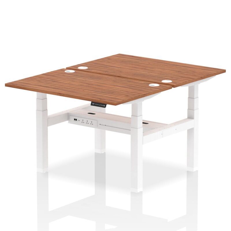 OE - Air Back-to-Back Height Adjustable Bench Desk - 2 Person - Image 15
