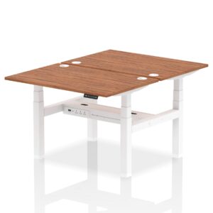 Air Back-to-Back Height Adjustable Bench Desk - 2 Person - Image 15
