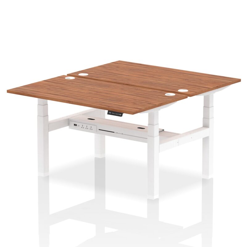 OE - Air Back-to-Back Height Adjustable Bench Desk - 2 Person - Image 33