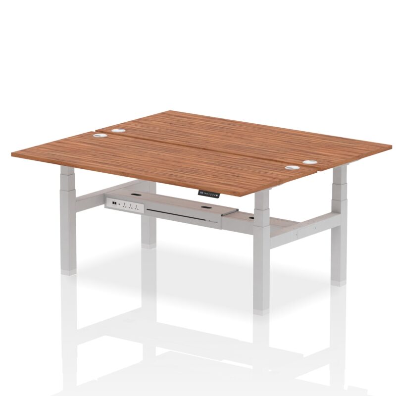 OE - Air Back-to-Back Height Adjustable Bench Desk - 2 Person - Image 68