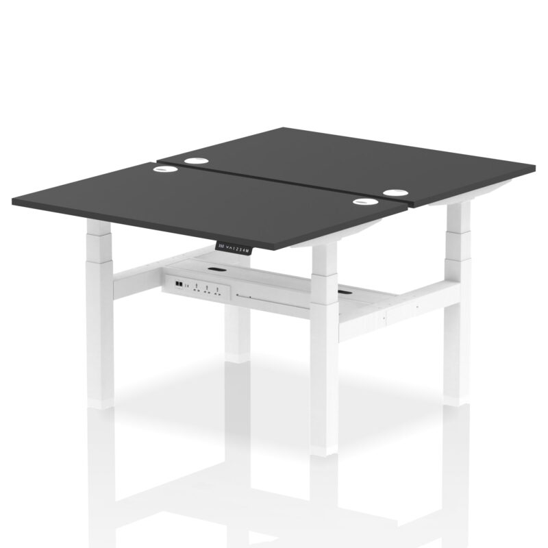 OE - Air Back-to-Back Height Adjustable Bench Desk - 2 Person - Image 75