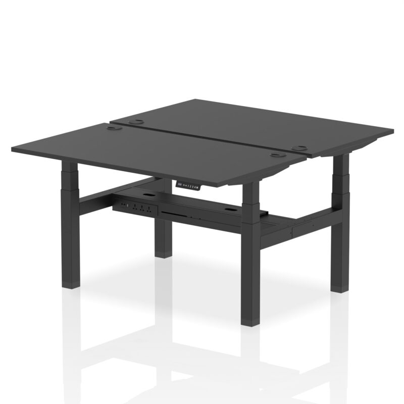 OE - Air Back-to-Back Height Adjustable Bench Desk - 2 Person - Image 76
