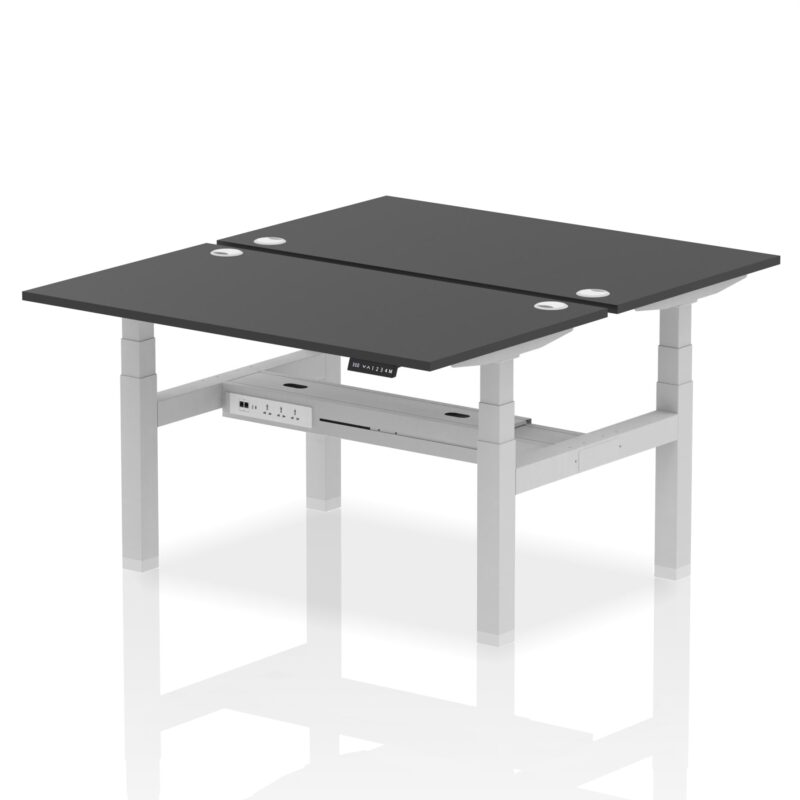 OE - Air Back-to-Back Height Adjustable Bench Desk - 2 Person - Image 77