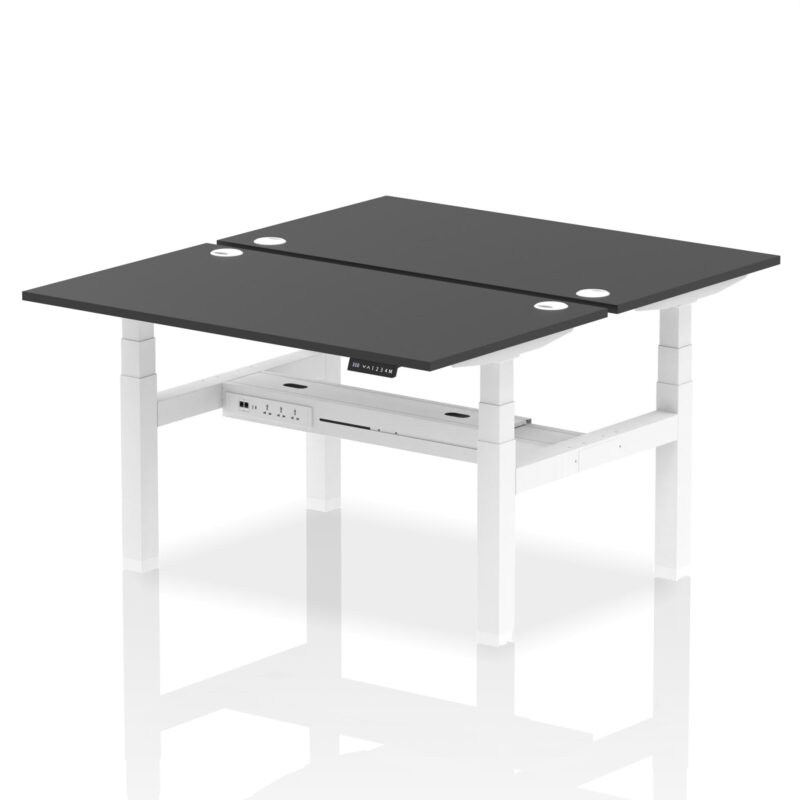 OE - Air Back-to-Back Height Adjustable Bench Desk - 2 Person - Image 78