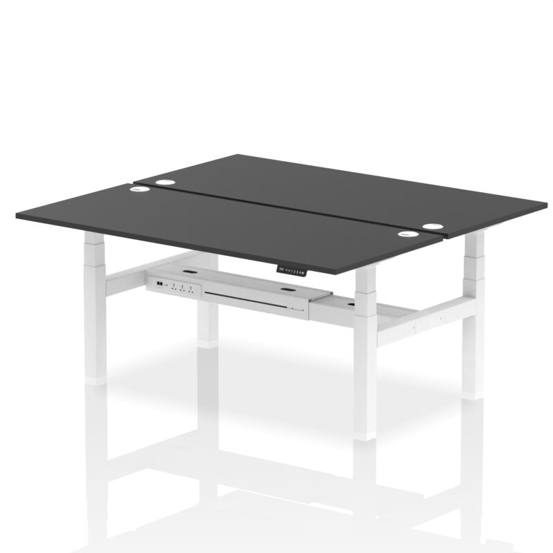 OE - Air Back-to-Back Height Adjustable Bench Desk - 2 Person - Image 84