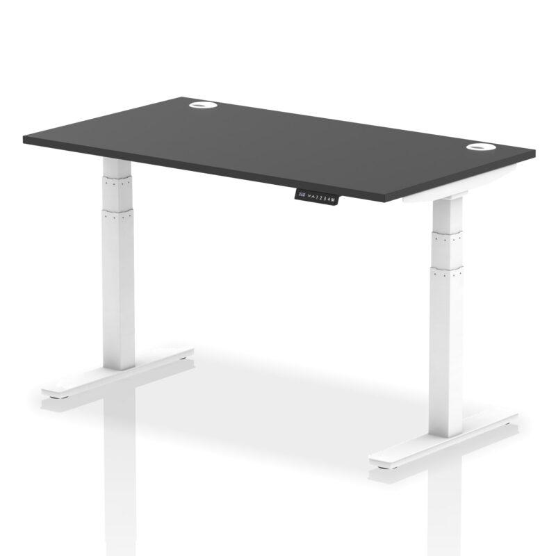 Air Height Adjustable Desk With Cable Ports - Image 255