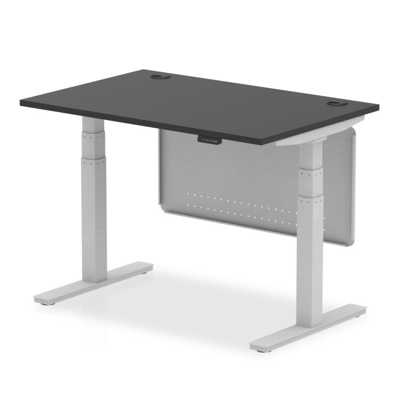 OE - Air Height Adjustable Desk with Cable Ports with Steel Modesty Panel - Image 73