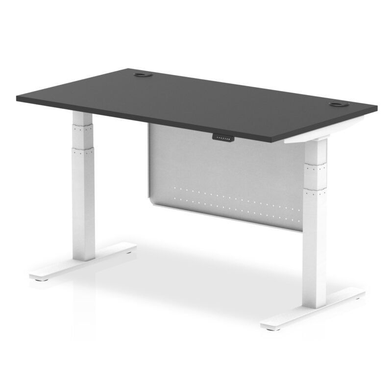 OE - Air Height Adjustable Desk with Cable Ports with Steel Modesty Panel - Image 77