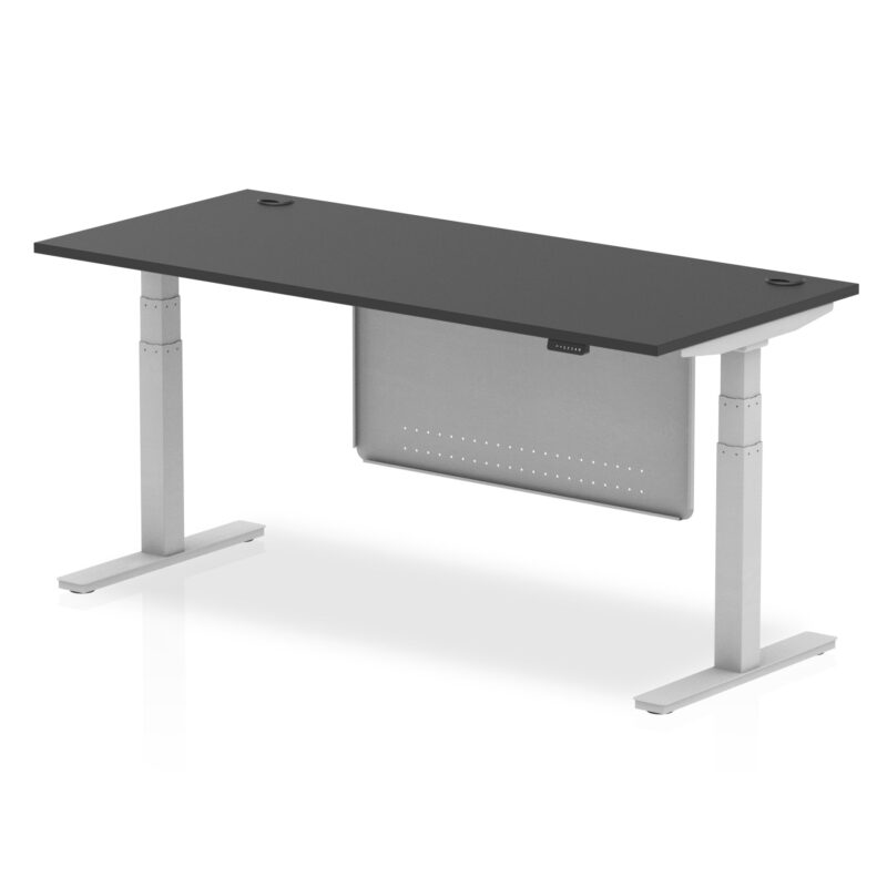 OE - Air Height Adjustable Desk with Cable Ports with Steel Modesty Panel - Image 82