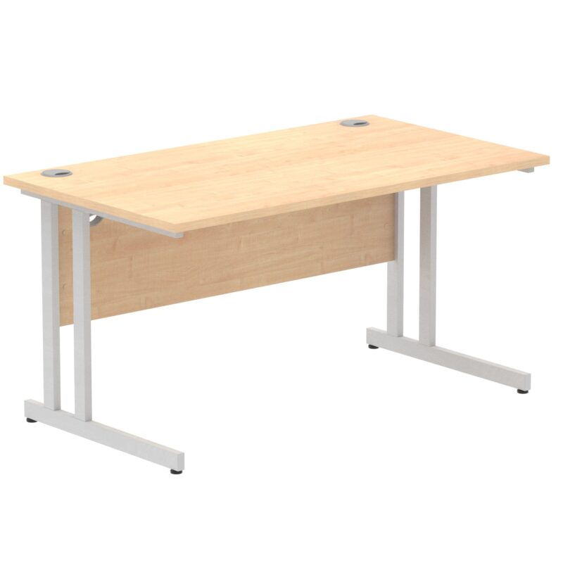 Impulse 1400mm Straight Desk Cantilever Leg - Image 42