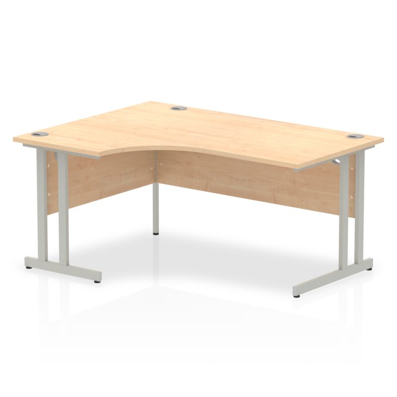 Impulse 1600mm Left Crescent Desk Cantilever Leg - Image 5