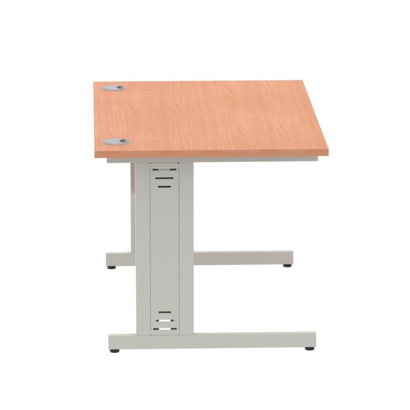 Impulse 1200mm Straight Desk Cable Managed Leg - Image 15