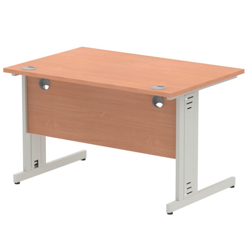 Impulse 1200mm Straight Desk Cable Managed Leg - Image 16