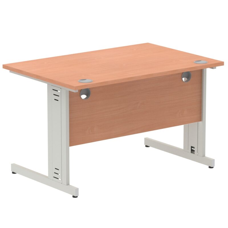 Impulse 1200mm Straight Desk Cable Managed Leg - Image 18