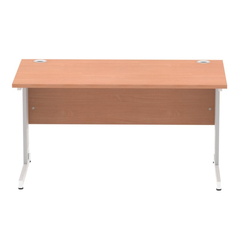 Impulse 1400mm Straight Desk Cable Managed Leg - Image 13