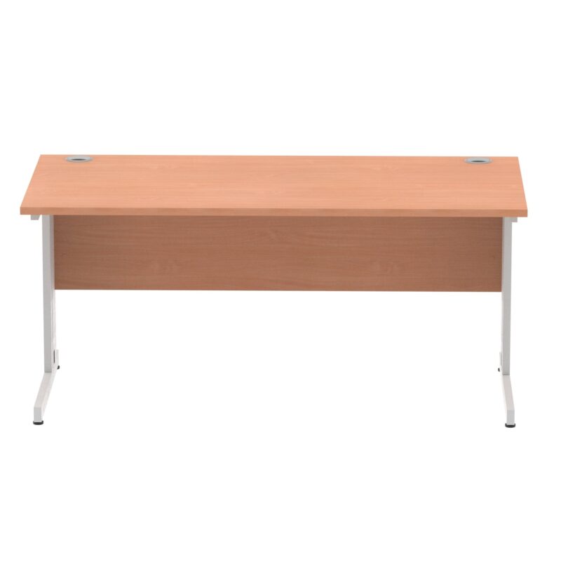 Impulse 1600mm Straight Desk Cable Managed Leg - Image 13