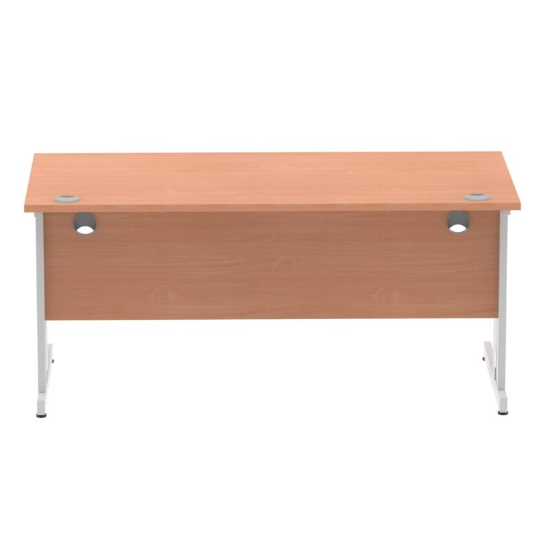 Impulse 1600mm Straight Desk Cable Managed Leg - Image 17