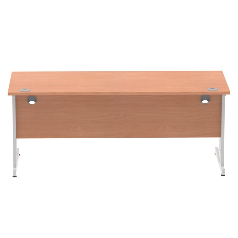 Impulse 1800mm Straight Desk Cable Managed Leg - Image 17