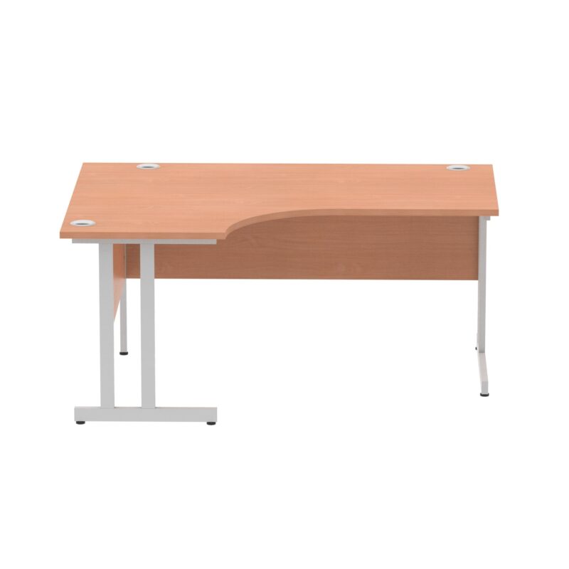 Impulse 1600mm Left Crescent Desk Cable Managed Leg - Image 13