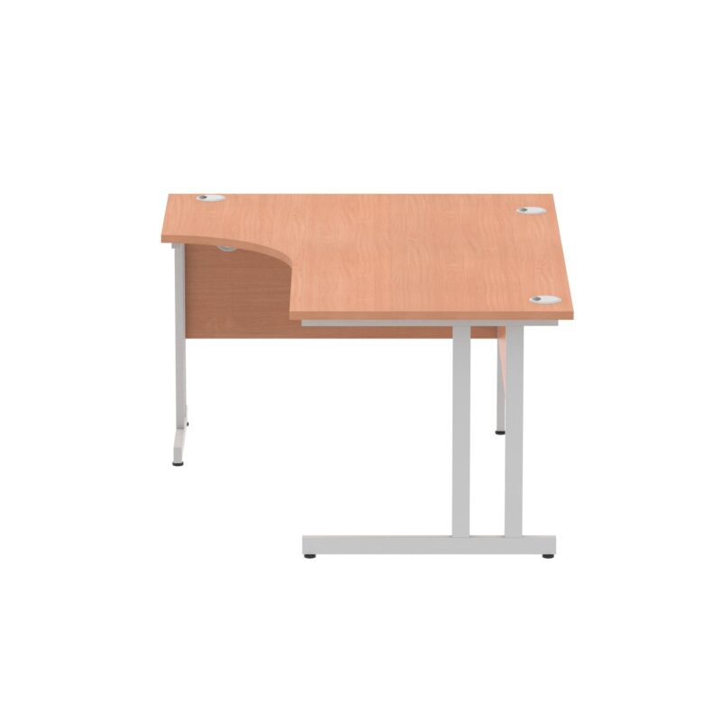 Impulse 1600mm Left Crescent Desk Cable Managed Leg - Image 19