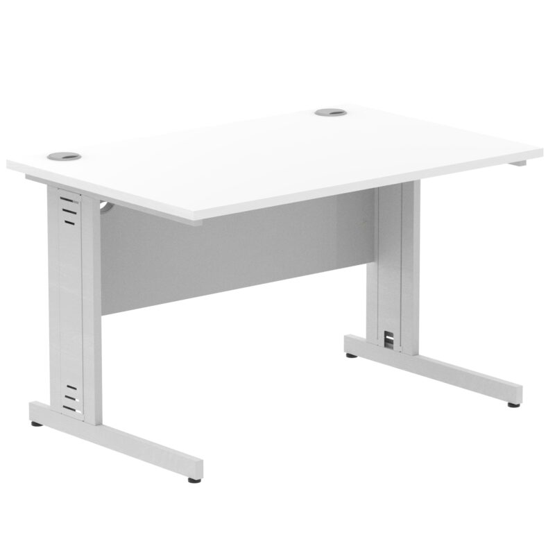 Impulse 1200mm Straight Desk Cable Managed Leg - Image 21