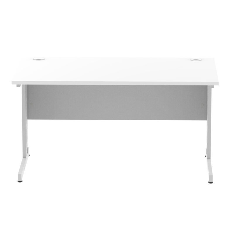 Impulse 1400mm Straight Desk Cable Managed Leg - Image 20