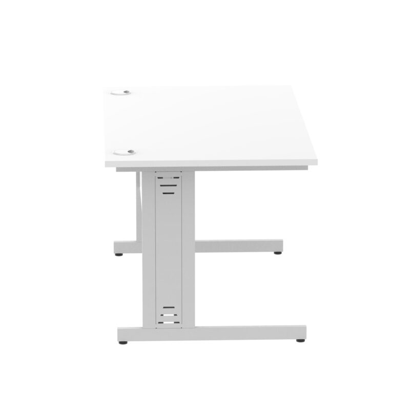 Impulse 1400mm Straight Desk Cable Managed Leg - Image 22